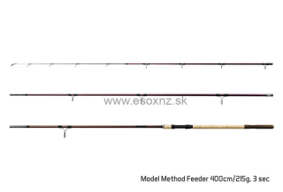 DELPHIN MAGMA M3 Method feeder 400cm/215g