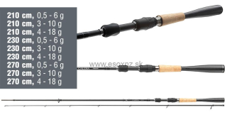 DAIWA CALDIA SENSOR SPIN 2,3m 3-10g