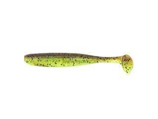 KEITECH Easy Shiner 3,5'' 8,5cm Green Pumpkin / Chartreuse (7ks)
