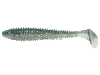 KEITECH Swing Impact Fat 3,8" 9,5cm Silver Shiner 6ks