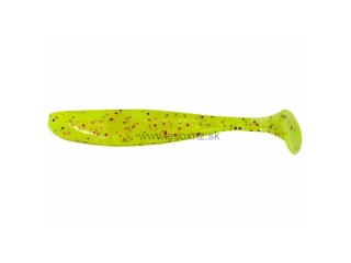 Easy Shiner 4,5'' 11,3cm Chartreuse Red Flake (6ks)