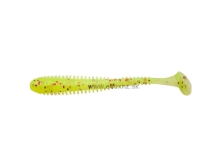 KEITECH Swing Impact 4,5" 11,4cm Chartreuse Red Flake (6ks)